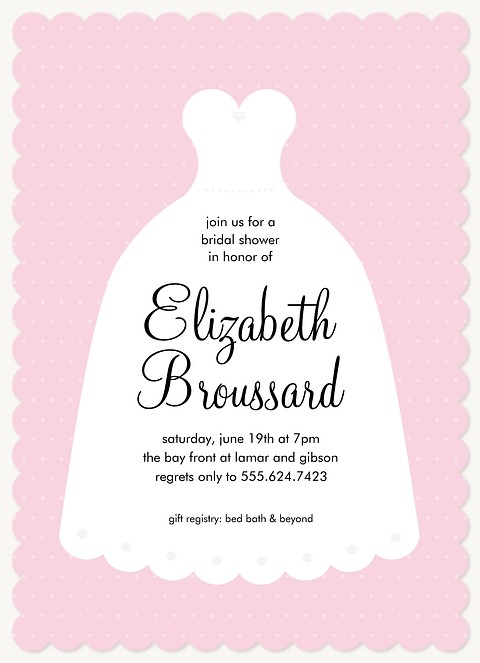 Bride-to-Be Bridal Shower Invitations