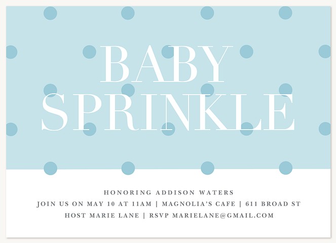Cutest of All Baby Boy Shower Invitations, Baby Shower Invitations
