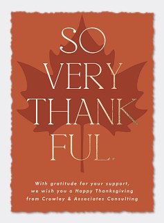 Thankful For You Card