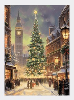 Dickens Christmas Card