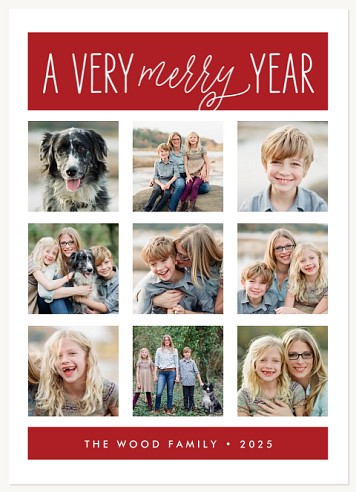 Delightful Year  Christmas Cards