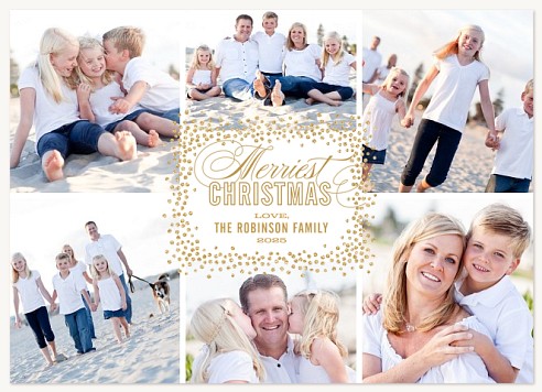 Burst of Bling Christmas Cards