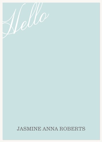 Oh, Hello Stationery