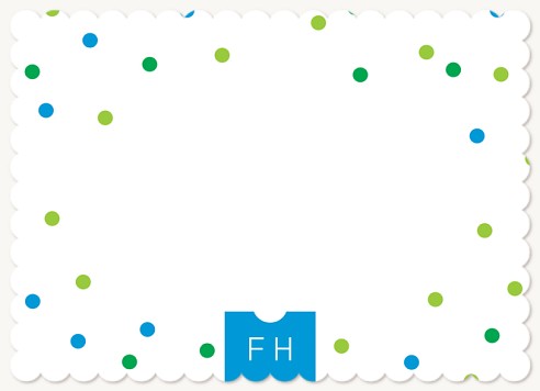 Colourful Confetti Stationery