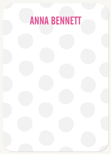 Bold Polka Dot Stationery