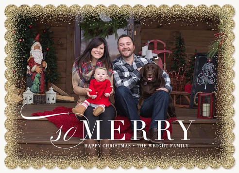 Glitter Flurry Christmas Cards