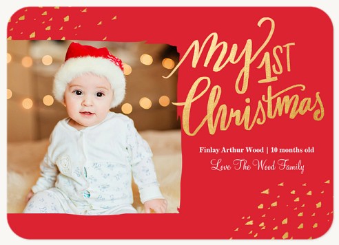Shimmering Speckles Christmas Cards