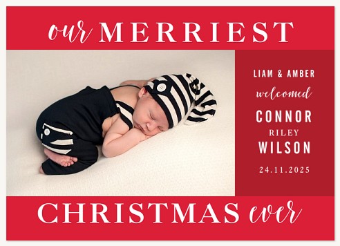 Merry Arrival Christmas Cards