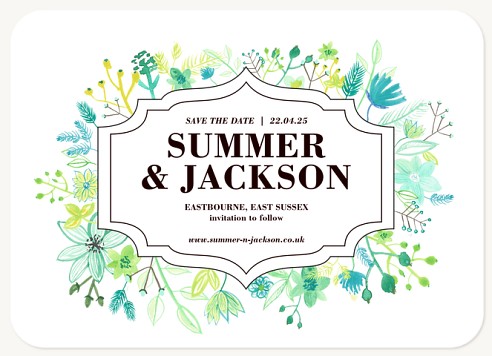 Woodland Love  Save the Date Cards