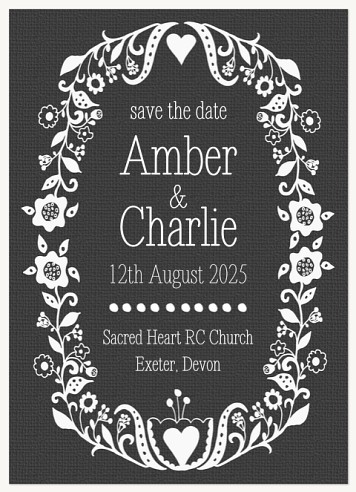 Storybook Romance Save the Date Cards