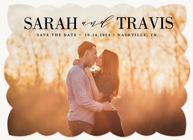 Forever and Ever Save the Date Cards