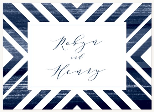 Midnight Modern Thank You Cards