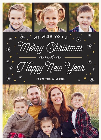 Snow Twinkles Christmas Cards