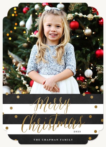 Happy Glam Christmas Christmas Cards