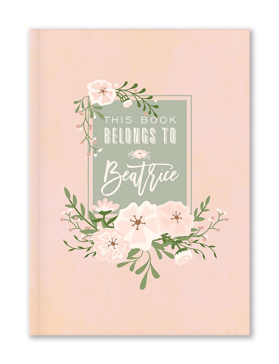 Fresh Blossoms Custom Hardcover Journals