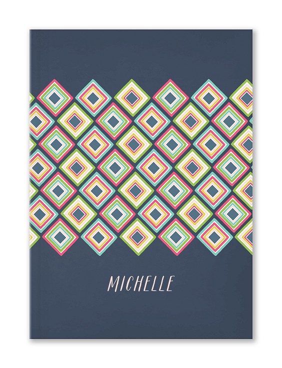 Mixed Tiles Custom Hardcover Journals