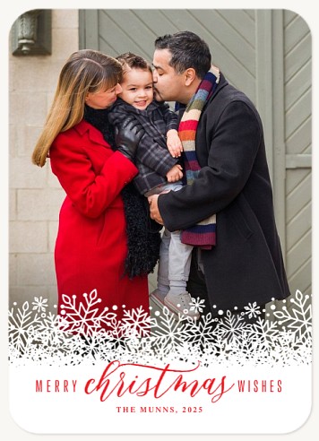 Snowy Wishes Christmas Cards
