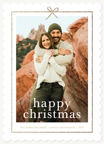 Glittering Gift Christmas Cards