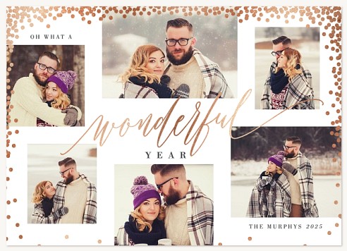 Gleaming Cascade Christmas Cards