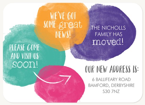 Paint Samples We've Moved Announcements 