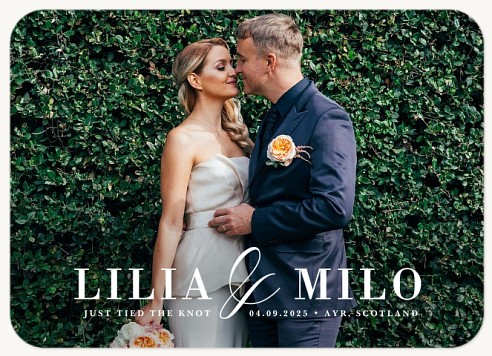 Sophisticated Celebration Save the Date Cards