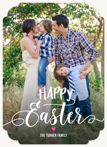 Heart Charm Easter Cards