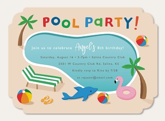 Birthday Pool Party