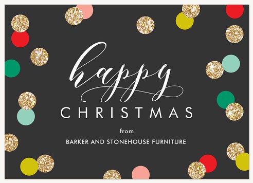 Christmas Speckles Christmas Cards for Business