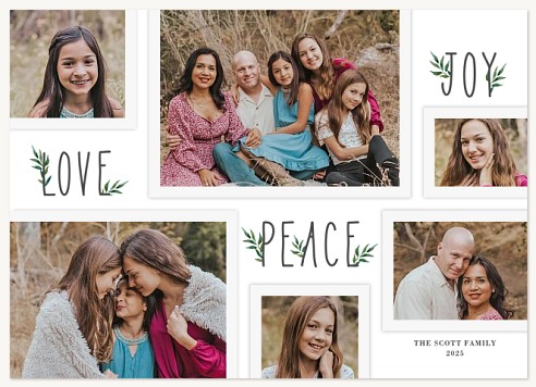 Handwritten Pine Christmas Cards