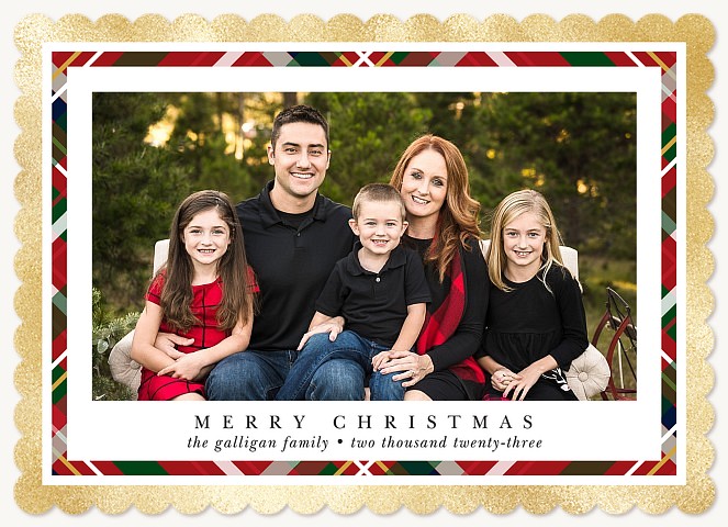 Luxe Traditions Photo Holiday Cards