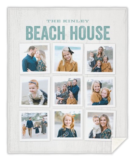 Beach House Custom Blankets Beach House Custom Blankets
