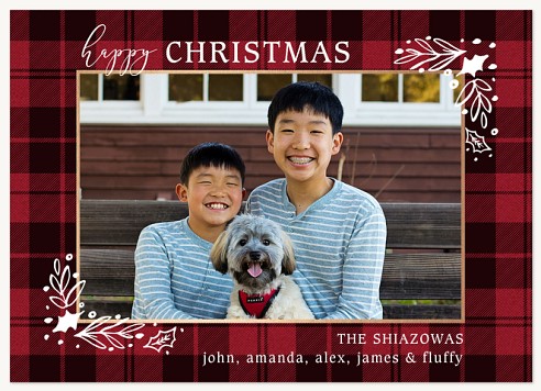 Tartan Tidings Christmas Cards