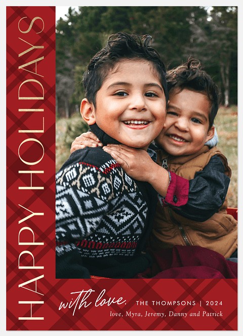 Modern Traditions Holiday Photo Cards