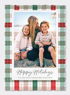 Preppy Plaid Card