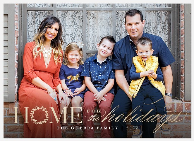 Holiday Hearth Holiday Photo Cards