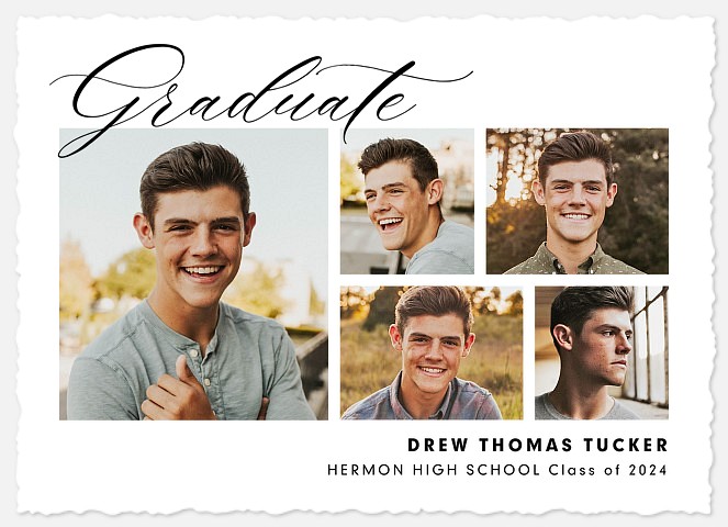 Classic Penmanship Graduation Cards