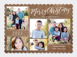 Rustic Collage Card