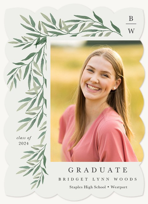 Soft Branches Graduation Cards