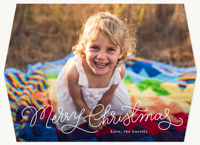 Signature Christmas Personalized Holiday Cards
