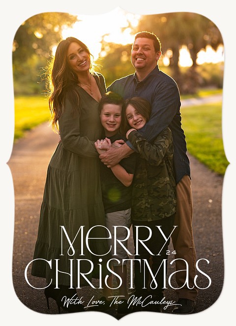 Eloquent Greetings Personalized Holiday Cards