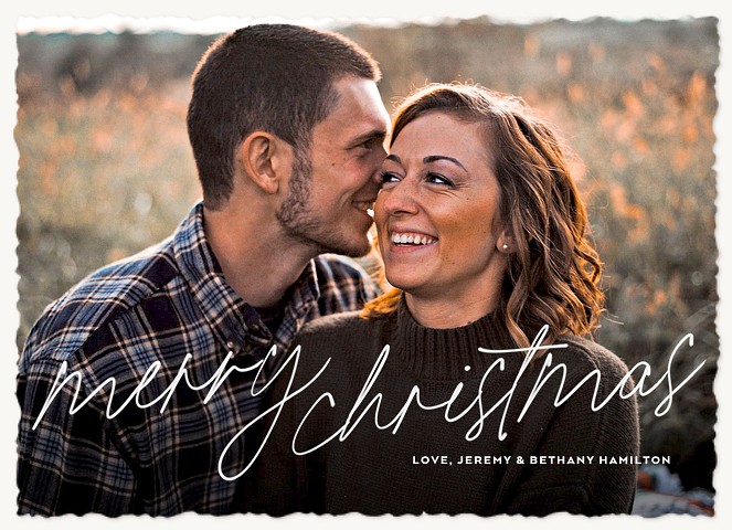 Signature Personalized Holiday Cards