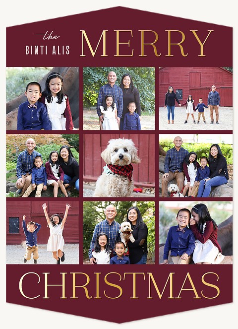 Classic Gallery Personalized Holiday Cards