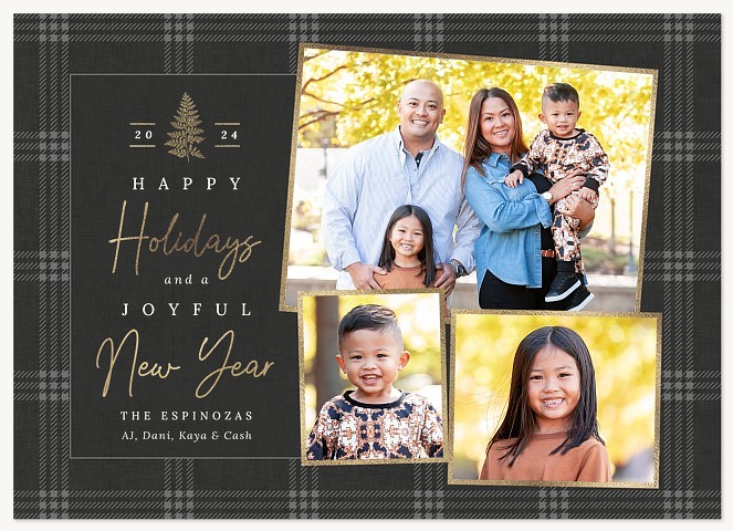 Luxe Craft Personalized Holiday Cards