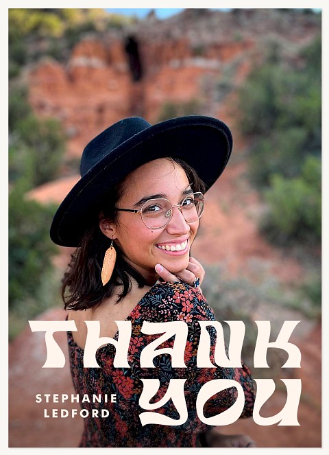 Groovy Thank You Thank You Cards 