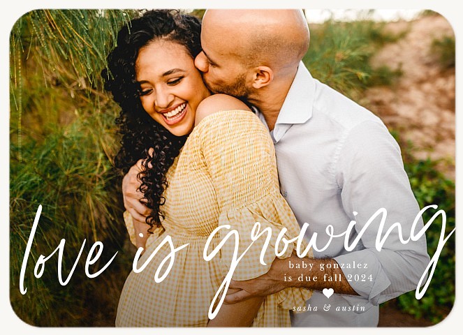 Love is Growing Pregnancy Announcements