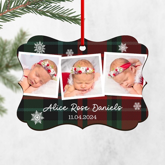 Little Trio Personalized Ornaments