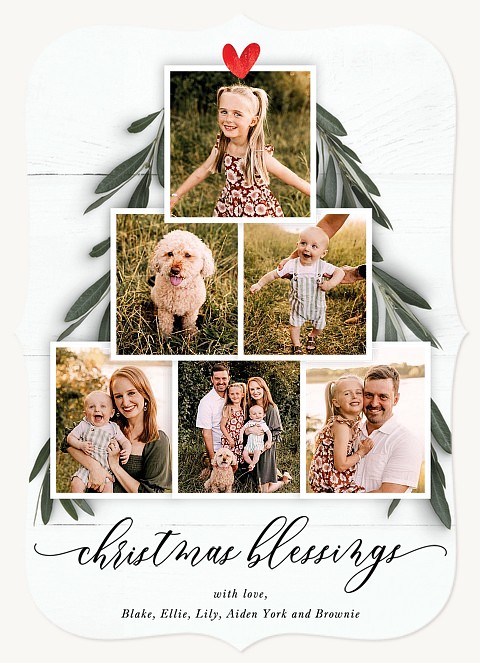 Cozy Collage Christmas Cards