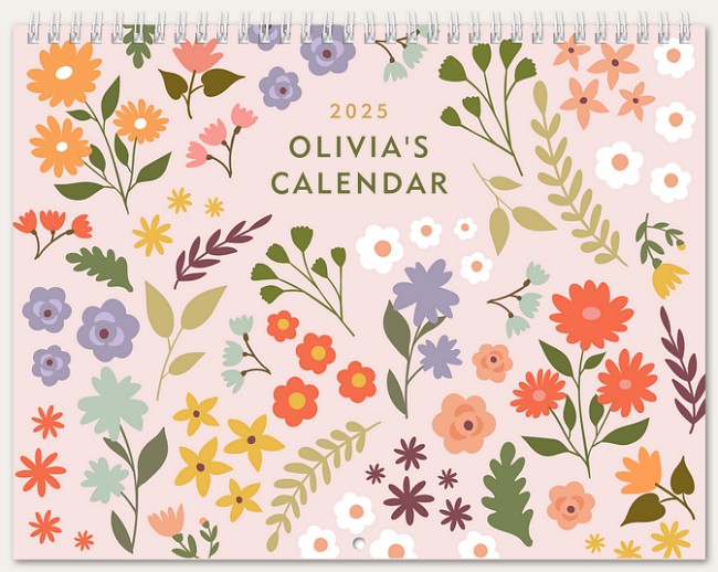 Blooming Garden Calendar Custom Photo Calendars