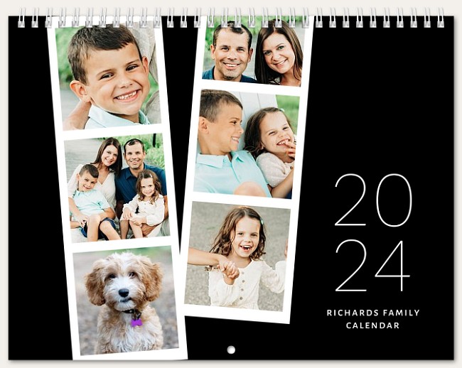 Photo Strips Calendar Custom Photo Calendars