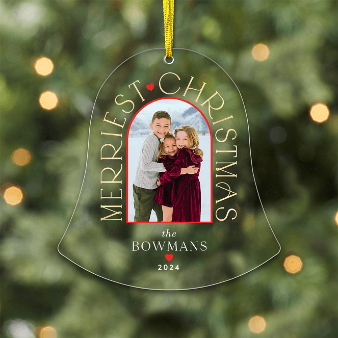 Christmas Arch Personalized Ornaments